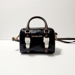 Michael Kors Bedford Legacy XS duffle crossbody (38f3G06C0A) patent leat…